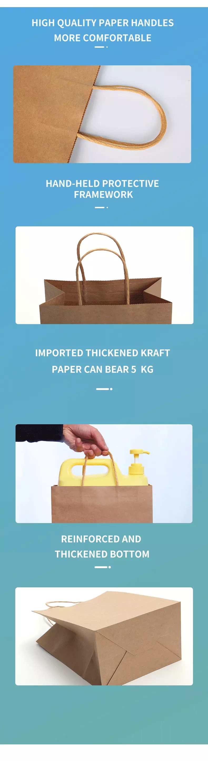 Kraft bags 