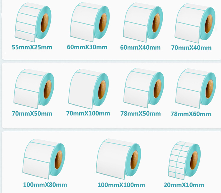 Direct thermal Barcode labels