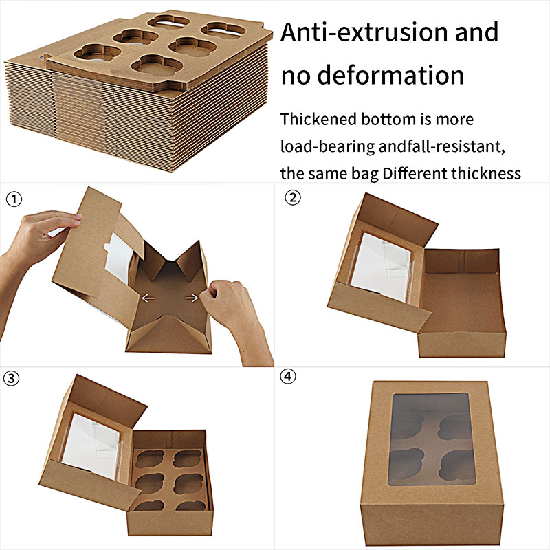 Dessert cake packing boxes