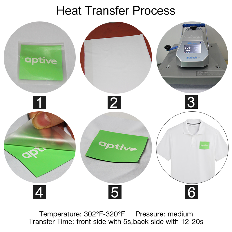 Embossed Printing transfer label