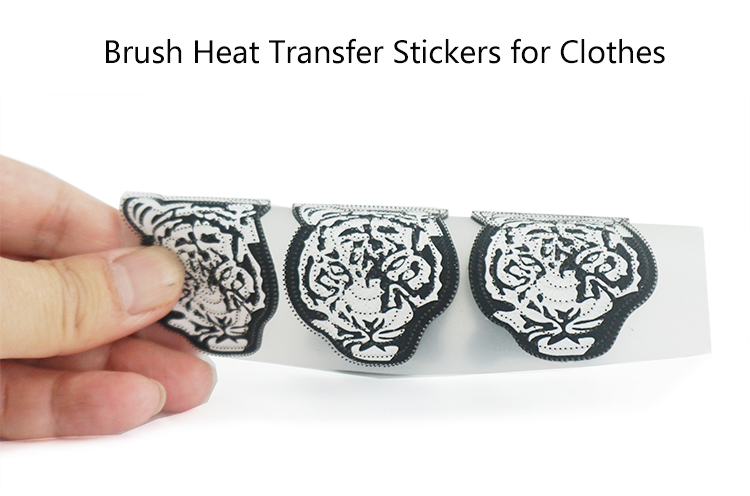 Toothbrush heat transfer labels