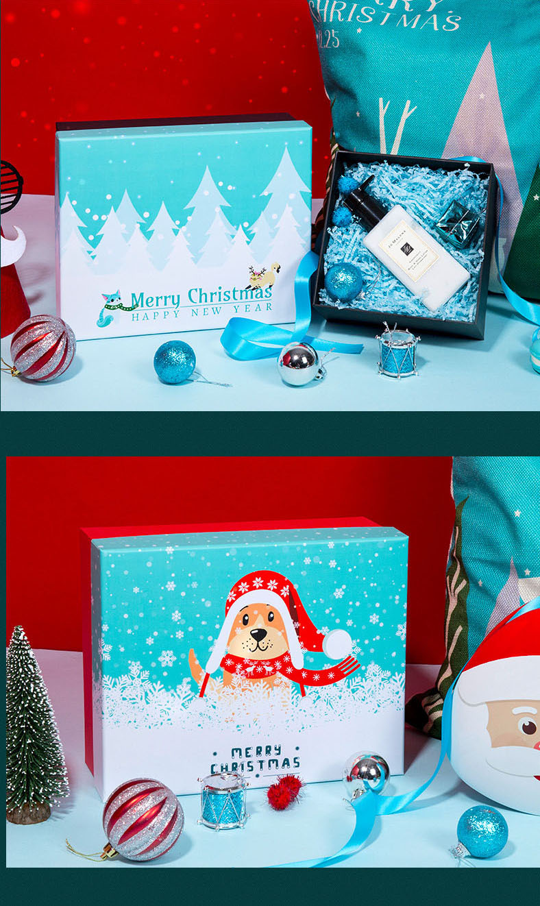 Red Christmas Decoration Packaging Boxes