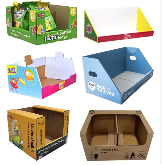 High Quality Stand up Cardboard Retail Display Boxes High Quality Stand up Cardboard Retail Display Boxes