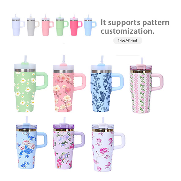 plain-colored thermos cup plain-colored thermos cup