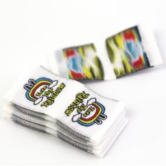 Woven Tag Labels with Brand Name