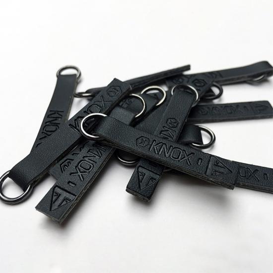 10pcs leather Zipper Pull with gold metal decor* Zip Puller*Zip  Fastener*zip slider*zipper replacement black…