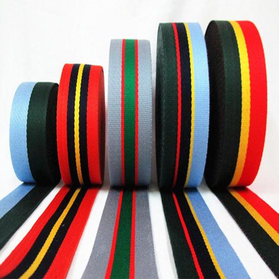 Black Polyester Grosgrain Ribbons
