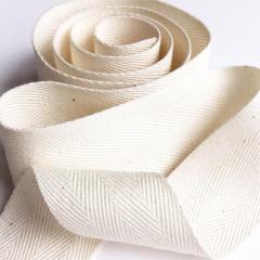 Customized Logo Twill Herringbone Soft Ribbons