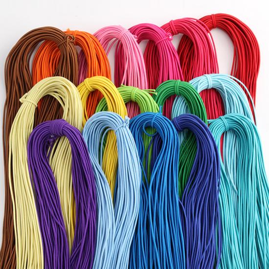 China Best Round Elastic Cord Elastic String For Clothing Supplier