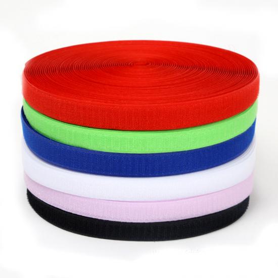 Nylon Hook and Loop Fastener Adhesive Sticky Tape Roll 