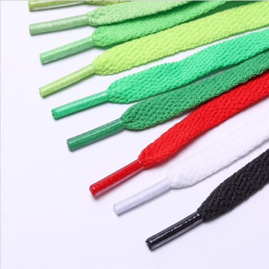 China Best Braided Flat Drawcord With Transparent Plastic Or Metal