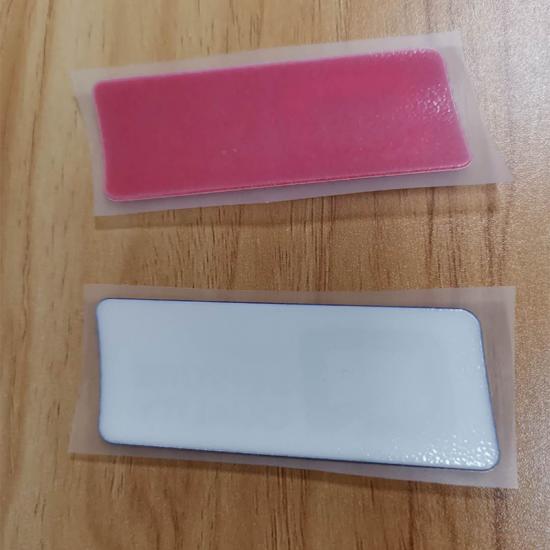 Multicolor Silicone 3D Silicone Heat Transfer Logo Labels 