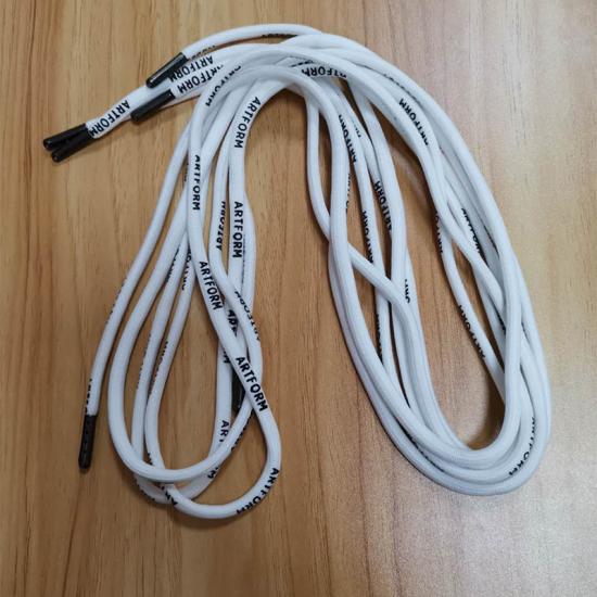 China Best Round Shape Draw Cord With Customized Logo Printing For