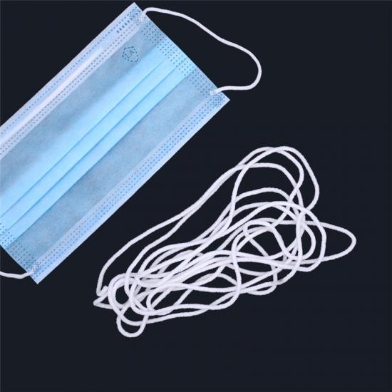Stock Supply Round Elastic Cords for Disposable Masks 