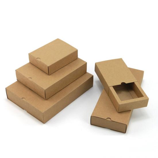 Kraft Paper Drawer Cardboard Boxes 