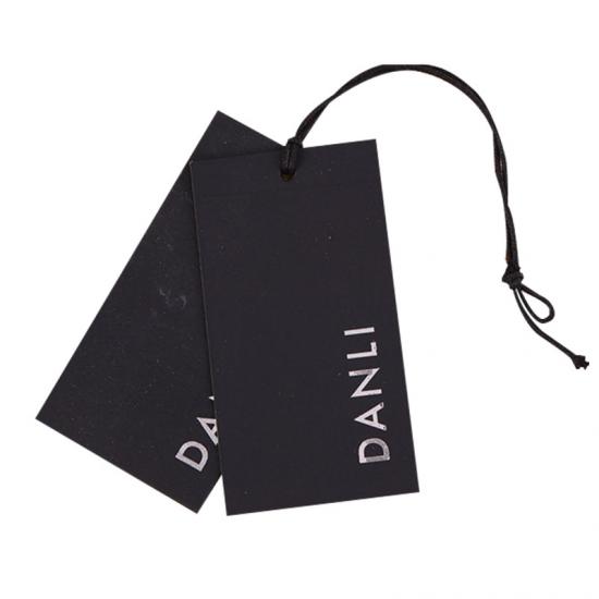 Black Paper Label Tag for jeans