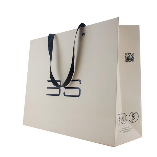 Custom simple elegant packaging bag