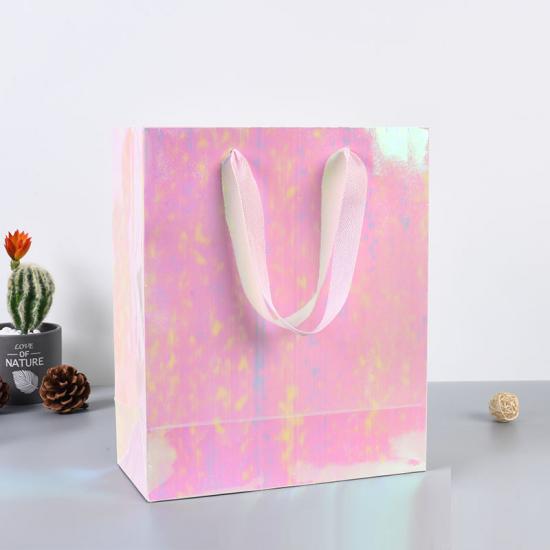 Shiny Lamination Gift Packing Paper Bag 