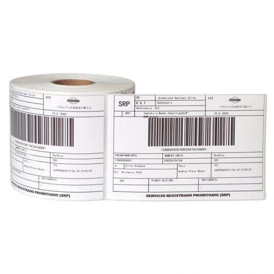 Custom Self Adhesive Barcode Thermal Label stickers 