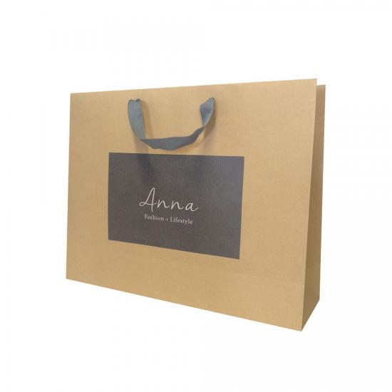 Elegant Customized Brand shopping gift paper bag 
