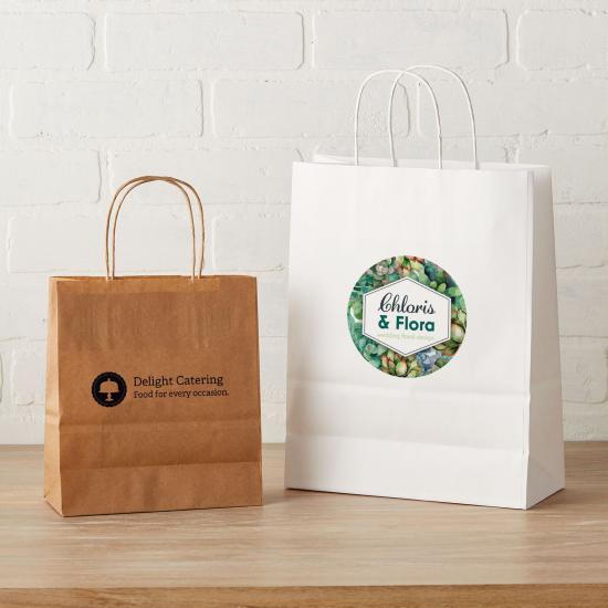 Elegant Customized Brand shopping gift paper bag 