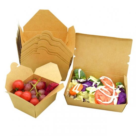 Portable Fast Food Packaging Box
