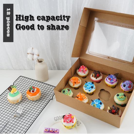 Take away Cupcakes package paper boxes