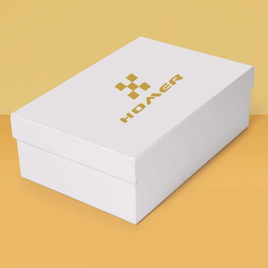 High-end Custom Logo Cardboard Shoe Boxes 