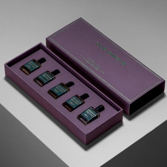 Simple Style Perfume Bottle Box Gift Set 