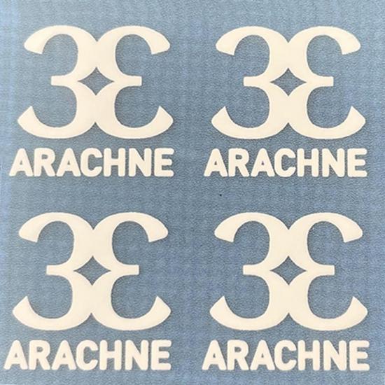 3D Raised Rubber Heat Transfer Logo Labels