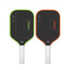 Wool-textured matte carbon fiber pickleball paddle